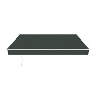 Toldo Retráctil para Ventana Gris 2.90x2 M