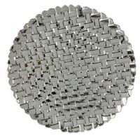 Plato Base Plateado 33 Cm