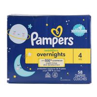 Pañales Overnight T4 58 Unidades