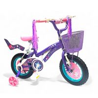 Bicicleta Bmx Rin 12 Princesa con Canasta y Freno V Brake
