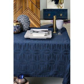 Mantel Cuadrado Azul 180 X 180 Cm