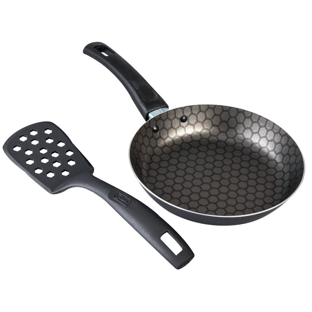 Sartén Esencial 18 cm de Aluminio Color Negro