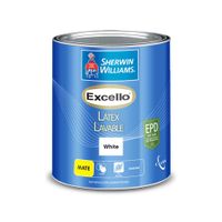 Excello Látex Lavable Mate Base Extra White 1 Galón