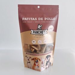 Bolsa de Bocadillos para Mascota Patitas de Pollo Pacho's Kitchen
