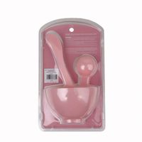 Kit Mezclador para Mascarilla Facial Rosa 6 Pzas