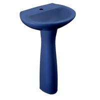 Lavamanos Azul Con Pedestal - Ecoline