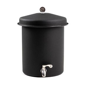 Mini Ecofiltro De Peltre Negro 6 Litros