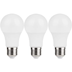 Set de 3 Bombillas LED Luz Fría de 7 W