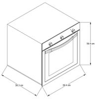 Horno De Acero Inoxidable Eléctrico Empotrable De 24 Plg - Whirlpool