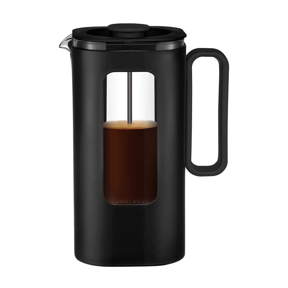 Cafetera Cuadrada de 1000 ml Color Negro