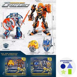 Juguete Transformable Diseños Surtidos