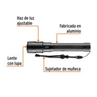Linterna De Mano A Baterías Led De 500 Lm - Truper