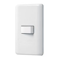 Interruptor Sencillo Basic Blanco - Volteck