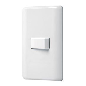Interruptor Sencillo Basic Blanco - Volteck