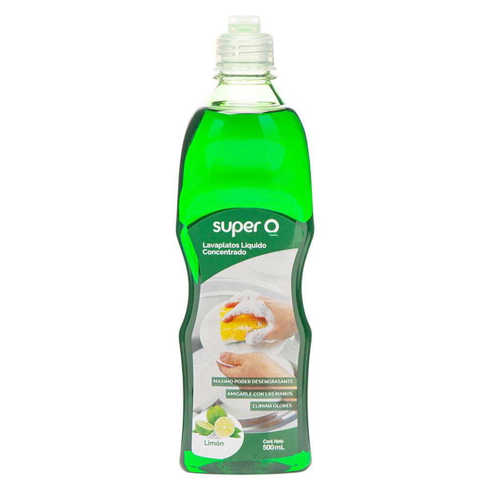 Jabón Lavaplatos Líquido Concentrado 500 Ml con Aroma Limón