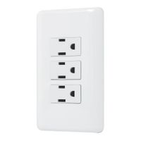 Tomacorriente Triple Basic Blanco - Volteck