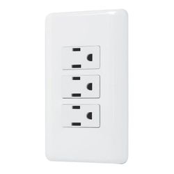 Tomacorriente Triple Basic Blanco - Volteck