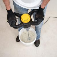 Mezclador Profesional para Mortero 24.25 Plg