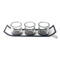 Candelero para 3 Velas