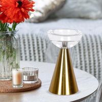 Candelero-de-Cristal-con-Bronce-17-cm