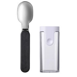 Cuchara Plegable Ellipse Negro