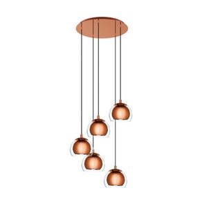 Lámpara de Colgar Rocamar Bronce 5 L - Eglo
