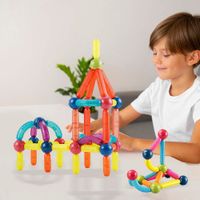 Set De Varillas Magnéticas 42 Pcs