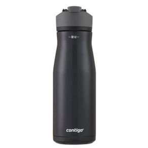 Termo Acero Inoxidable Negro 32 Onzas