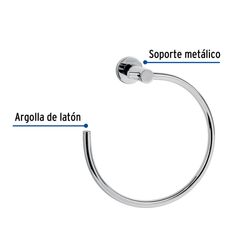 Toallero de Argolla Element -  Foset