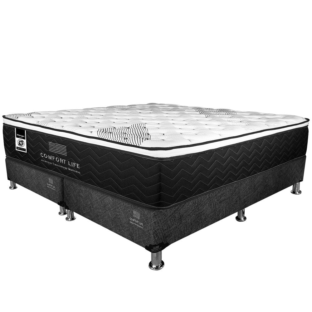 Set de Cama Colchón + Base Black Midnight - Varios Tamaños King