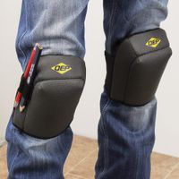 Rodilleras de Neopreno Acolchadas Confort Grip Gris