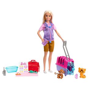 Set-de-Rescate-de-Animales-Barbie-con-Muñeca-Rubia