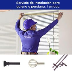Instalación Galerías o Persianas por unidad