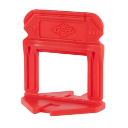 Ancla para Nivelación de Loseta Rojo 3 Mm
