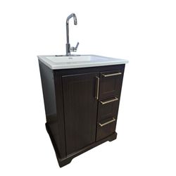 Mueble de Baño Vanity con Lavamanos Falcón Café