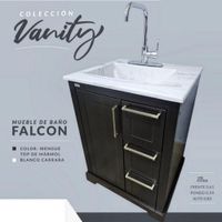 Mueble de Baño Vanity con Lavamanos Falcón Café