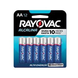 Batería AA 12 Unidades - Rayovac