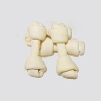 Bolsa De Hueso Natural De Carnaza Para Perro 4 Unidades - Bongo
