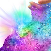 Slime Cósmico Luminoso Colores Surtidos
