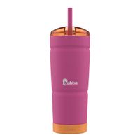 Termo de Acero Inoxidable Rosa y Naranja 24 Oz