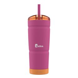 Termo de Acero Inoxidable Rosa y Naranja 24 Oz