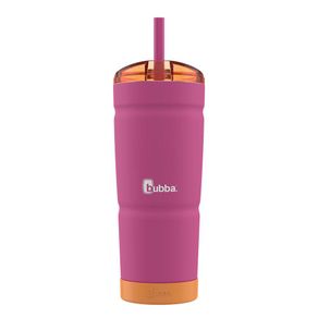Termo de Acero Inoxidable Rosa y Naranja 24 Oz