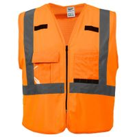 Chaleco de Seguridad Clase 2  Naranja Talla S/M