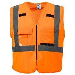 Chaleco de Seguridad Clase 2  Naranja Talla S/M