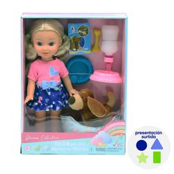 Muñeca-12-Plg-Con-Mascota-Estilos-Surtidos