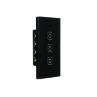 Interruptor Triple Smart Negro