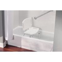 Silla para Ducha/Tina Home Care Plástico Blanco 21 X 19.25 Plg - Moen