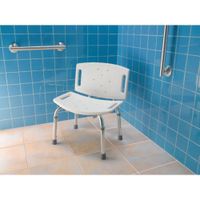 Silla para Ducha/Tina Home Care Plástico Blanco 21 X 19.25 Plg - Moen