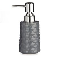 Dispensador de Jabón de Cerámica Gris Oscuro