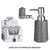 Dispensador de Jabón de Cerámica Gris Oscuro